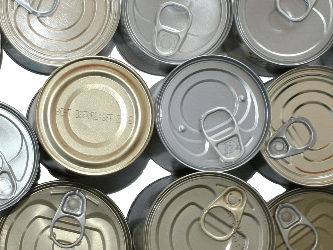 Canned or non-perishable food items